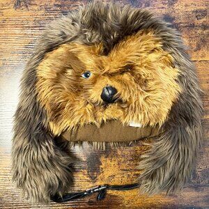 Disney Parks Star Wars Chewbacca fur hat with ear warmers